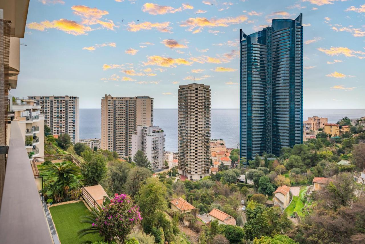 5Mn Monaco - Vue Mer - Parking - Piscine - Bb Босолей Экстерьер фото