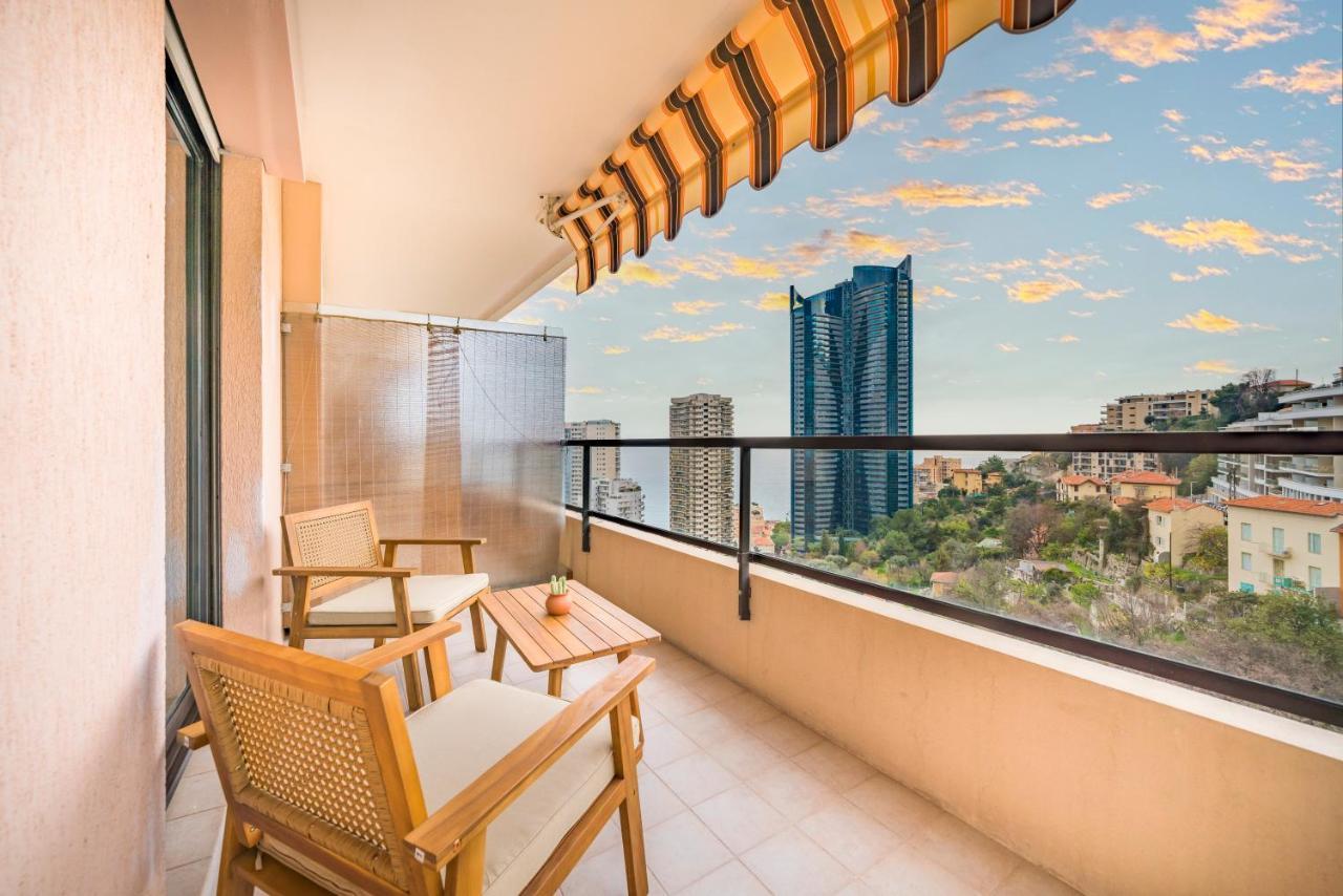 5Mn Monaco - Vue Mer - Parking - Piscine - Bb Босолей Экстерьер фото