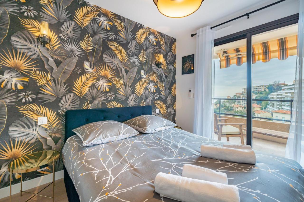 5Mn Monaco - Vue Mer - Parking - Piscine - Bb Босолей Экстерьер фото