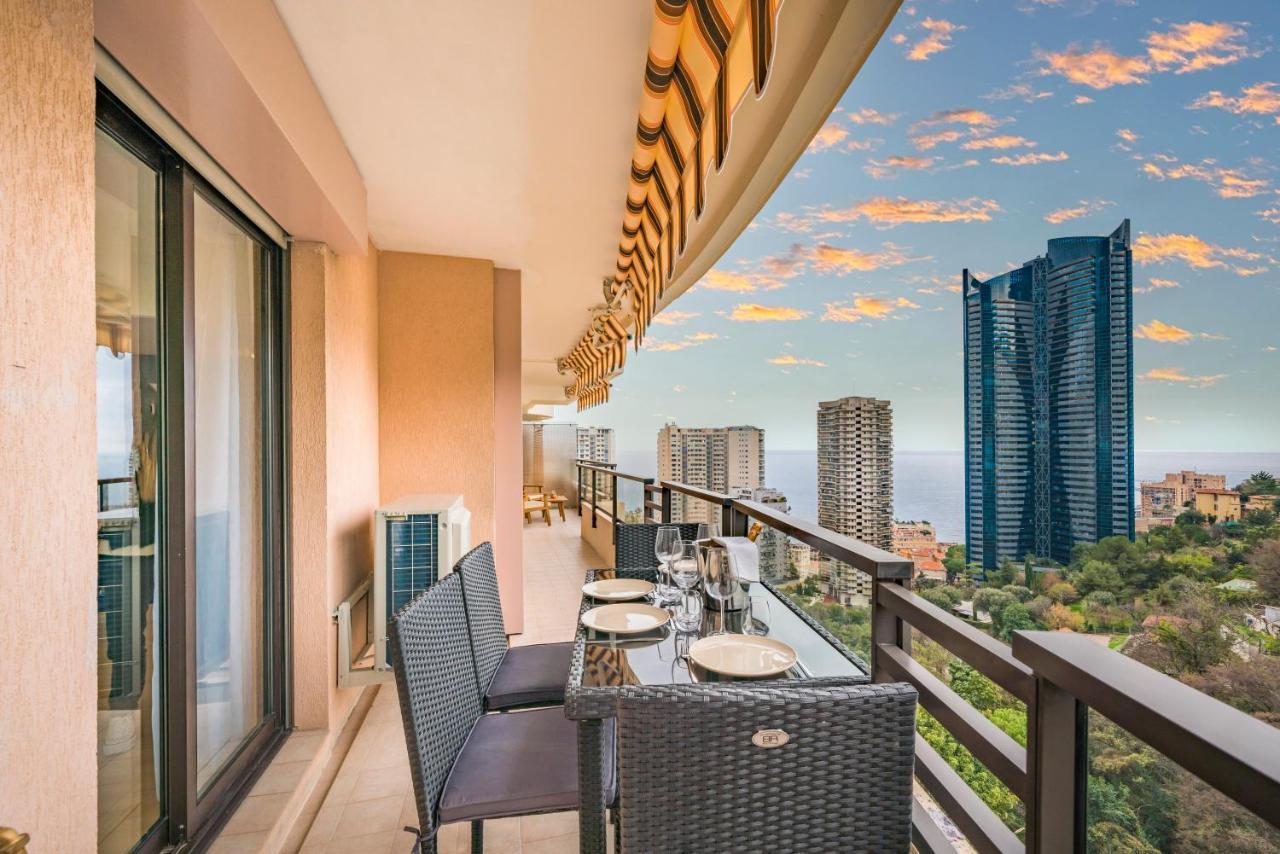 5Mn Monaco - Vue Mer - Parking - Piscine - Bb Босолей Экстерьер фото